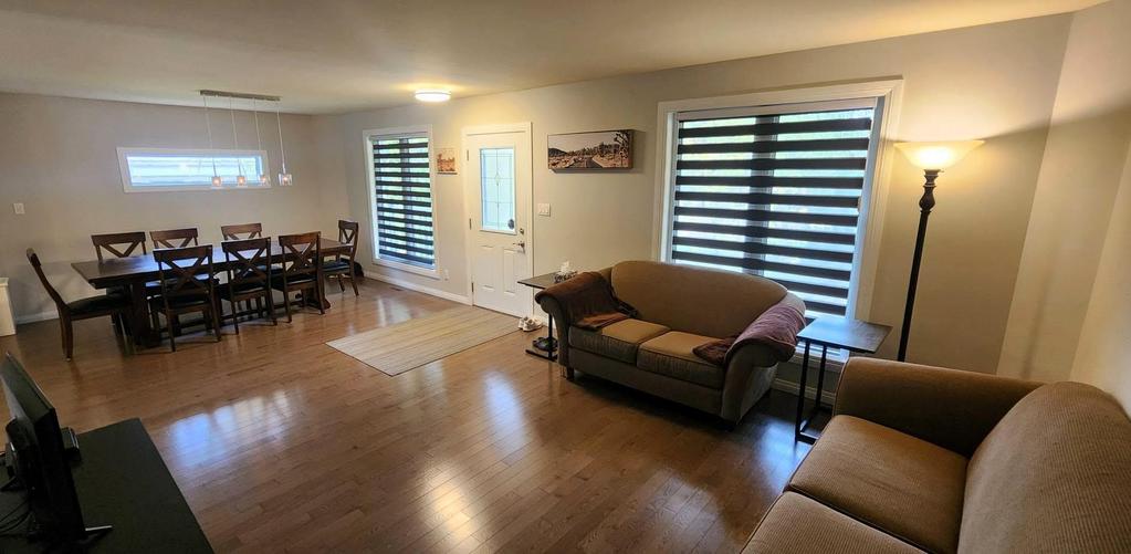 189 6th Street, Gimli &middot; living room and dining area together
