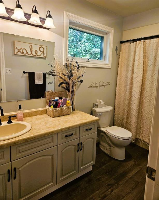34 Nicklaus Drive, Sandy Hook · main bathroom with vanity, tub and shower