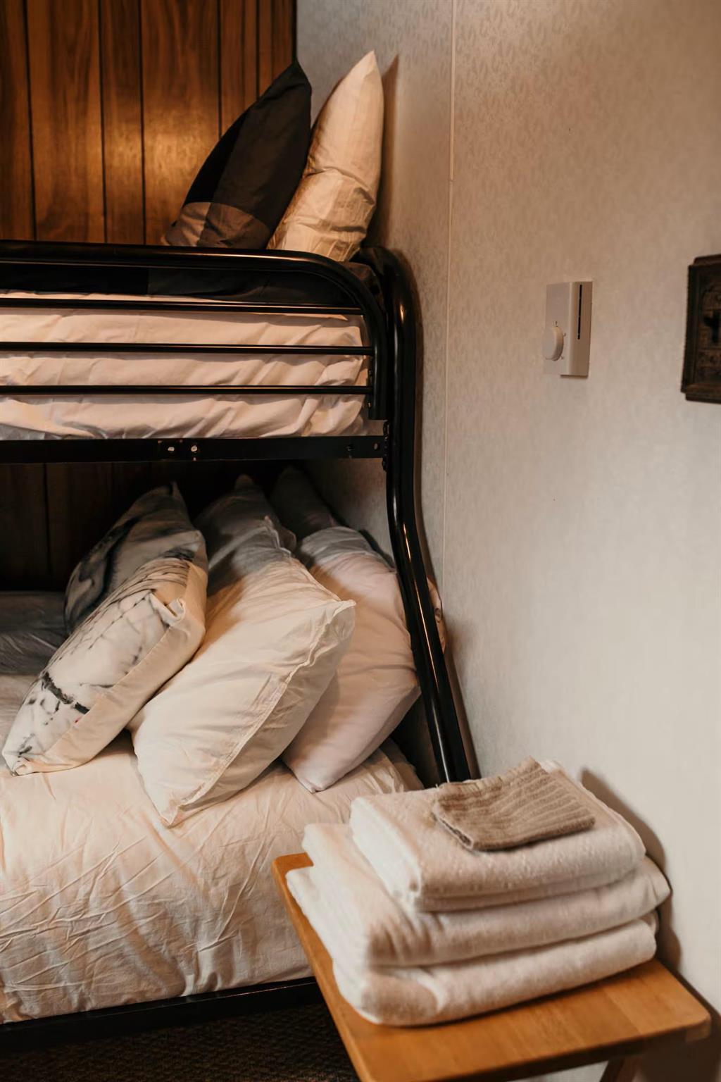 899 PTH 9 Highway, Winnipeg Beach &middot; bunk bed made up with fresh towels